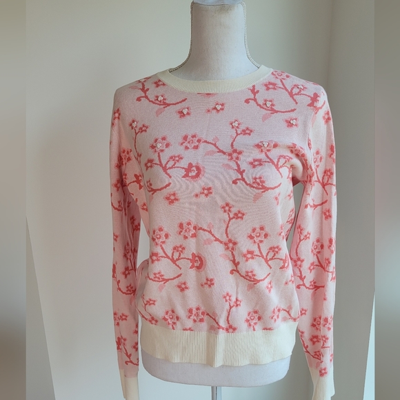 LOFT | Embroidered Floral Sweater - Picture 2 of 8